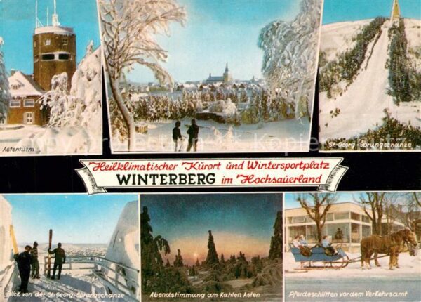 Winterberg Hochsauerland St-Georg-Sprungschanze Astenturm Verkeh