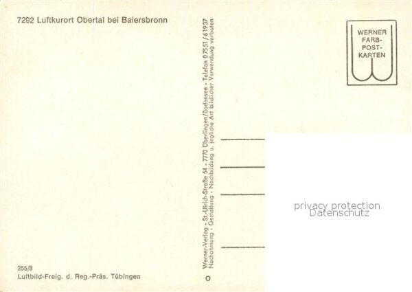 Obertal Baiersbronn Fliegeraufnahme – Bild 2