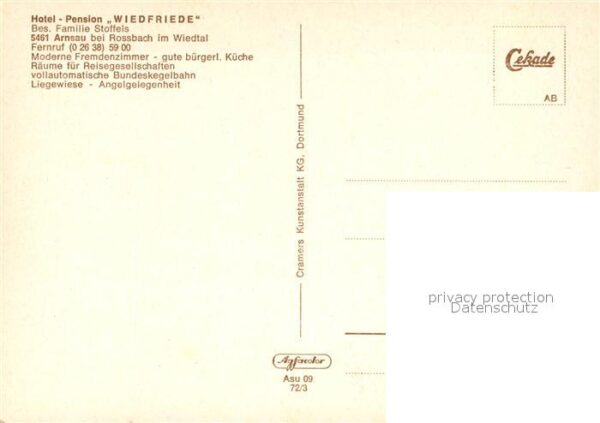 Arnsau Hotel Wiedfriede – Bild 2