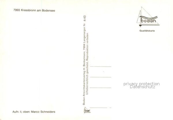Kressbronn Bodensee Strandhotel Kretzergrund – Bild 2