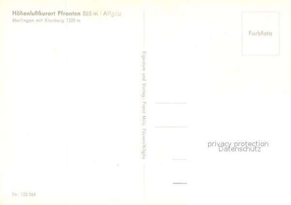 Pfronten Meilingen Kienberg – Bild 2