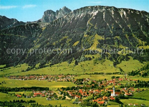 Pfronten Aggenstein Breitenberg Fliegeraufnahme