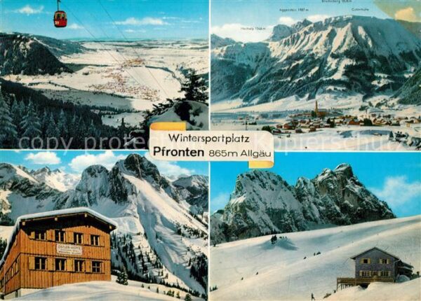 Pfronten Ostler-Hütte Aggenstein Hochalp Seilbah