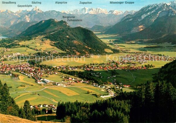Pfronten Alpspitze Mieminger Gruppe Geyerköpfe