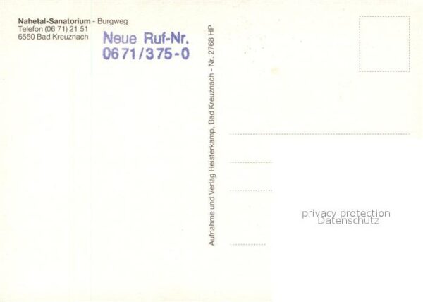 Bad Kreuznach Nahetal-Sanatorium – Bild 2
