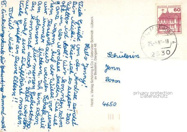 Dangast Nordseebad Kurhaus Hafen Leuchtturm M.S. ETTA v. D – Bild 2