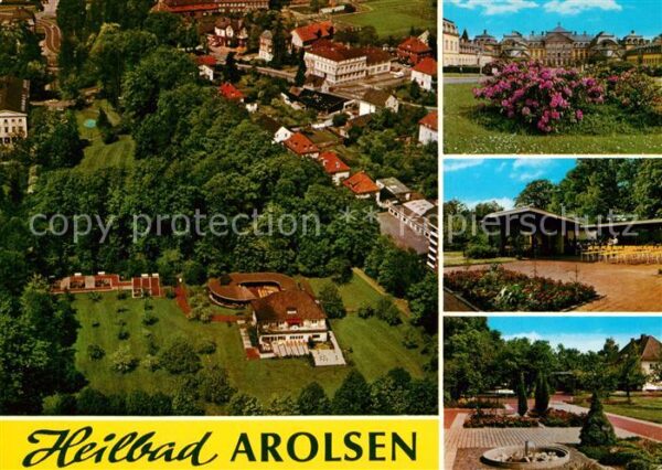 Arolsen Bad Fliegeraufnahme