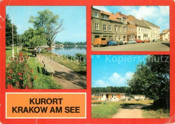 Krakow See Promenade Markt Bungalowsiedlung