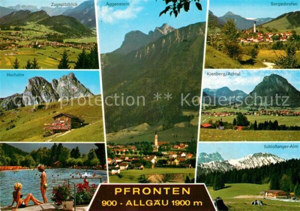 Pfronten Kienberg Sorgschrofen Hochalm