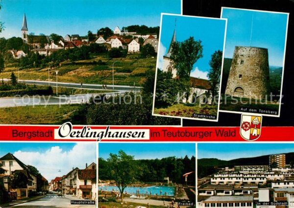 Oerlinghausen Tonsberg Stadtkirche Hauptstrasse