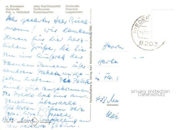 Oberaudorf Dorfstrasse Brünnstein Postillionschild – Bild 2