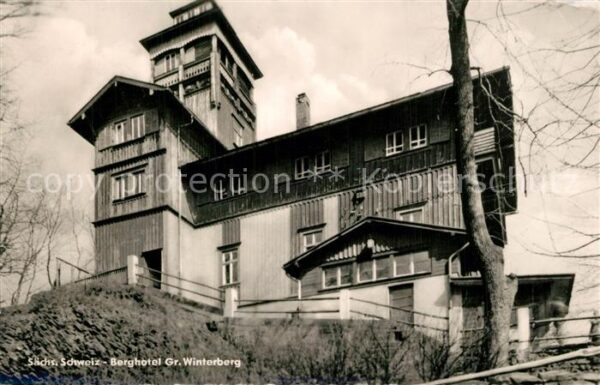 Bad Schandau Berghotel Grosser Winterberg