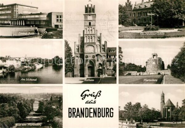 Brandenburg Havel Poliklinik Silokanal Marienberg Johanni