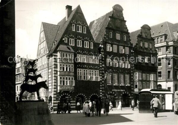 Bremen Deutsches Haus Altstadt Giebelhäuser Fa