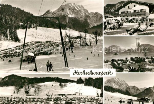 Ramsau Berchtesgaden Skizentrum Hochschwarzeck Wintersportpl