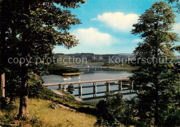 Biggesee Doppelstockbrücke Dumicke Stausee