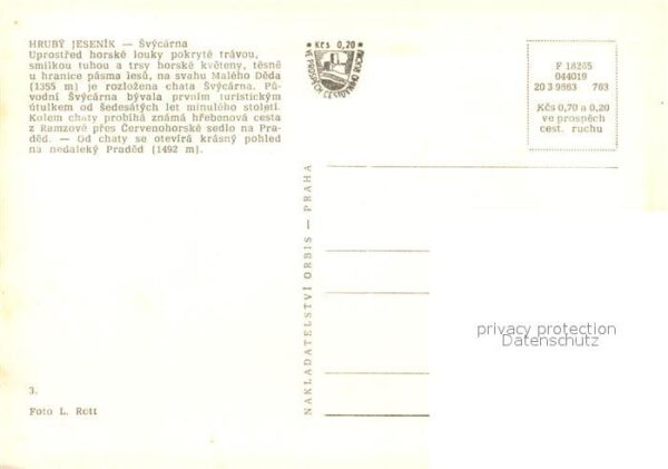 Hruby Jesenik Horska chata Svycarna Landschaftspanora – Bild 2