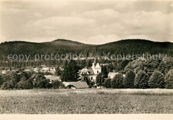 Karlsthal Karlovice ve Slezsku Zotavovna ROH Zemsky dum Erholungsheim