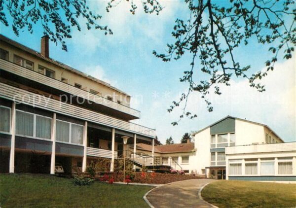 Bad Rothenfelde Erholungsheim der ev. Diaspora Anstalte