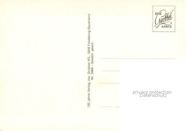 Oberkirchen Sauerland Schönstes Dorf Westfalens 1967 Ortsansi – Bild 2