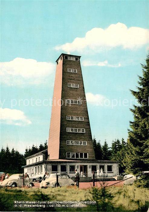 Oberhundem Rhein Weser Turm Westenberg
