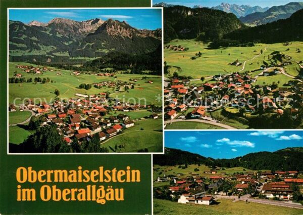 Obermaiselstein Panorama mit Nebelhorn und Mädelegabelg