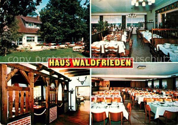 Duelmen Gasthaus Waldfrieden am Wildpark Restau