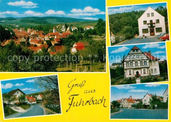 Fuhrbach Gesamtansicht Ortsmotive Fachwerkhaus S
