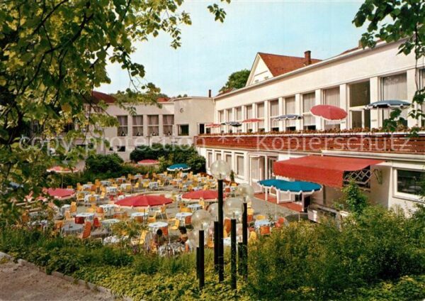 Bad Rothenfelde Kurhotel Terrassencafe