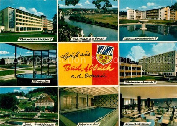 Bad Abbach Krankenhaus Donau Trinkhalle Kurhaus Ha