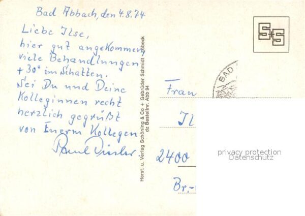 Bad Abbach Krankenhaus Donau Trinkhalle Kurhaus Ha – Bild 2