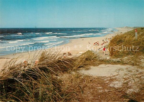Kampen Sylt Dünen Strand Nordseebad