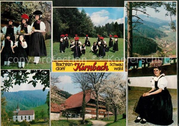 Kirnbach Wolfach Trachtengruppe Kirnbacher Kurrende Schw