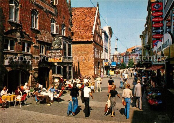 Oldenburg Niedersachsen Fussgängerzone Altstadt
