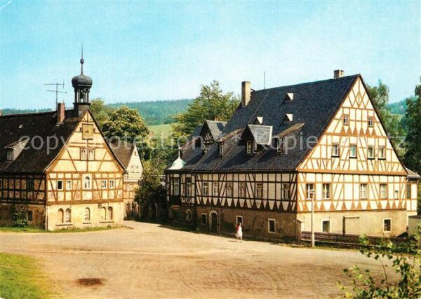 Olbernhau Erzgebirge Saigerhütte Grünthal Hüttenschänke Schi