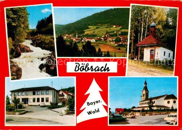 Boebrach Wasserfall Kirche Kapelle Panorama Baye