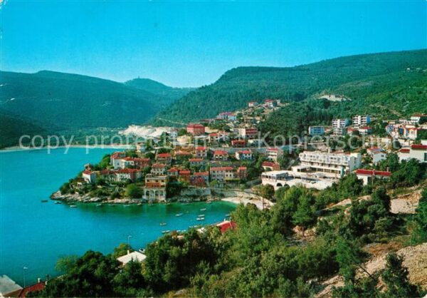 Rabac Kroatien Panorama Bucht Berge