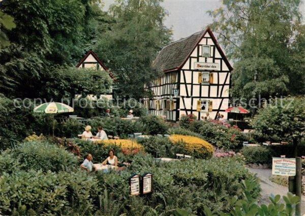 Koenigswinter Winzerhäuschen am Drachenfels Fachwerkh