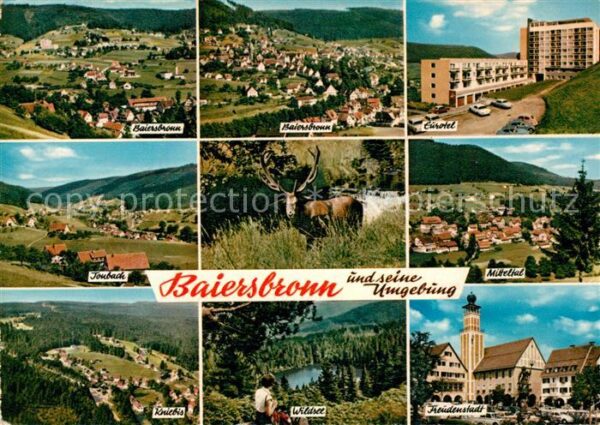Baiersbronn Schwarzwald und Umgebung Wildsee Eurotel Kurhotel H