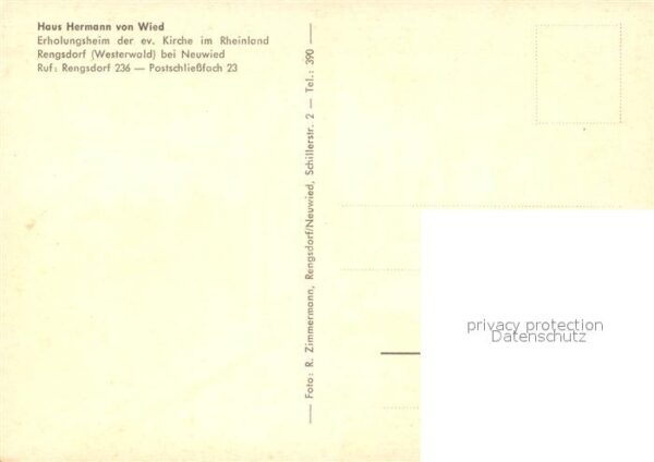 Rengsdorf Haus Hermann von Wied Erholungsheim – Bild 2