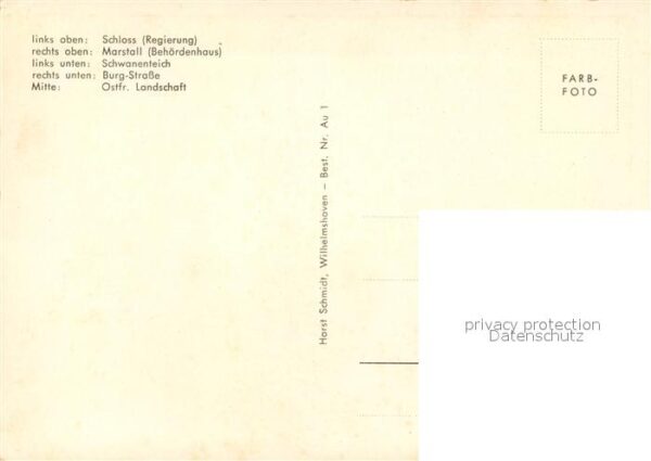 Aurich Ostfriesland Schloss Regierung Marstall Behördenhaus – Bild 2