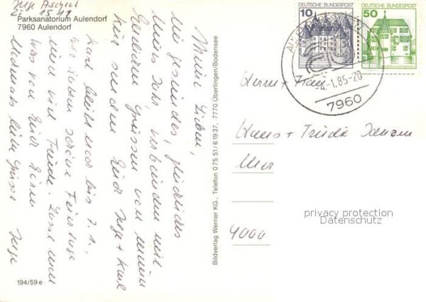 Aulendorf Parksanatorium Wasserspiele Wassergymna – Bild 2