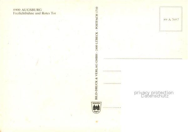 Augsburg Freilichtbühne und Rotes Tor Nachtaufna – Bild 2