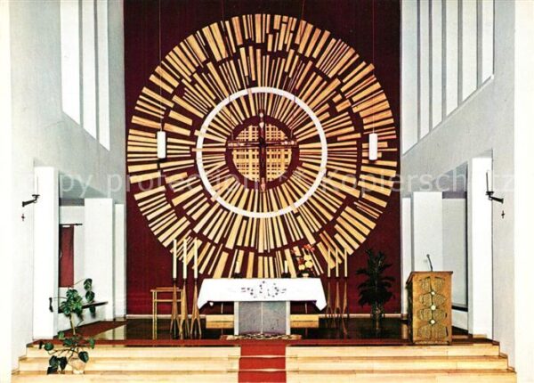 Oer-Erkenschwick Pfarrkirche Christus König Innenansicht