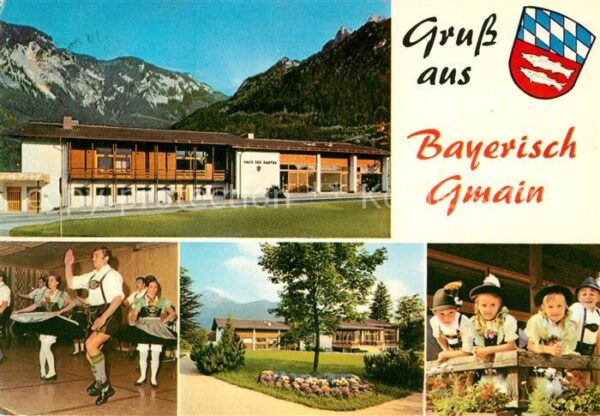 Bayerisch Gmain Haus des Gastes Trachten Volkstanz Trad