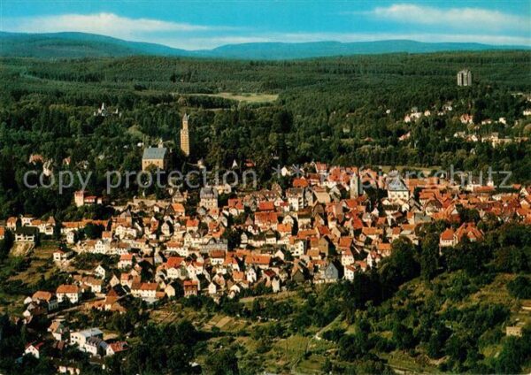 Kronberg Taunus Luftkurort Fliegeraufnahme
