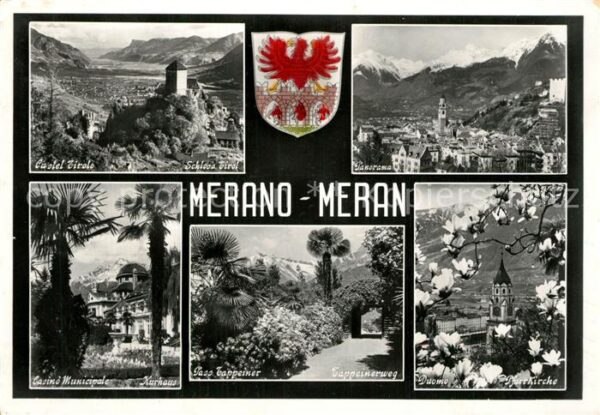 Merano Meran Castel Tirolo Casino Municipale Passegi