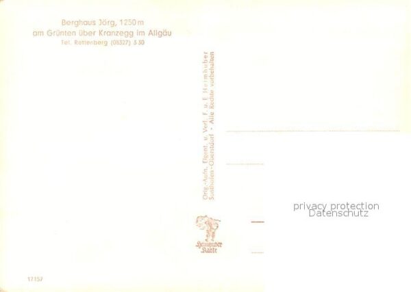 Kranzegg Berghaus Jörg am Grünten Allgäuer Alpen – Bild 2
