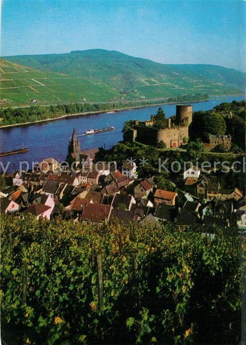 Niederheimbach Bingen Panorama Heimburg Rhein Bildkalender De