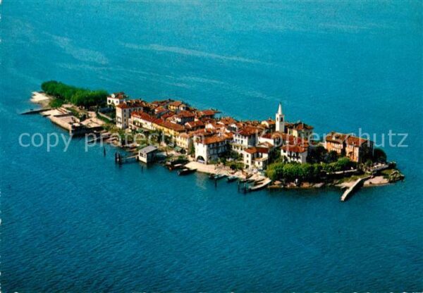 Isola Pescatori Veduta aerea